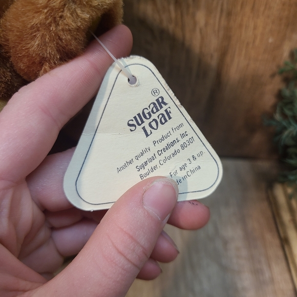 NWT VTG Style Suger Loaf Squirrl Chipmunk Sugerloaf Forest Stuffed Animal Toy - Picture 5 of 7